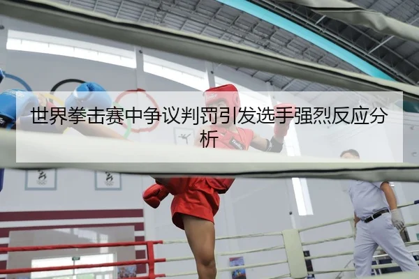 世界拳击赛中争议判罚引发选手强烈反应分析